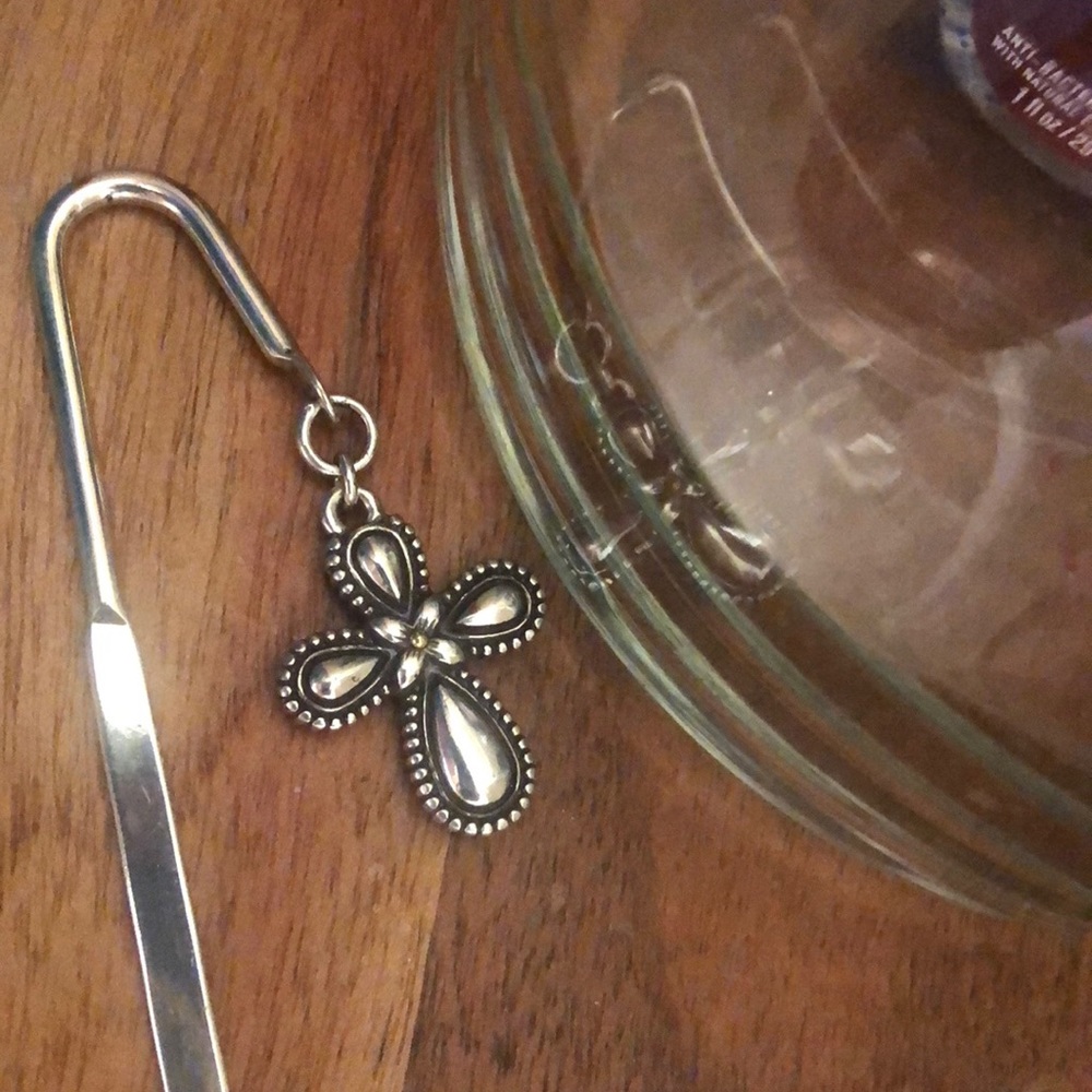 Silver Cross Bookmark